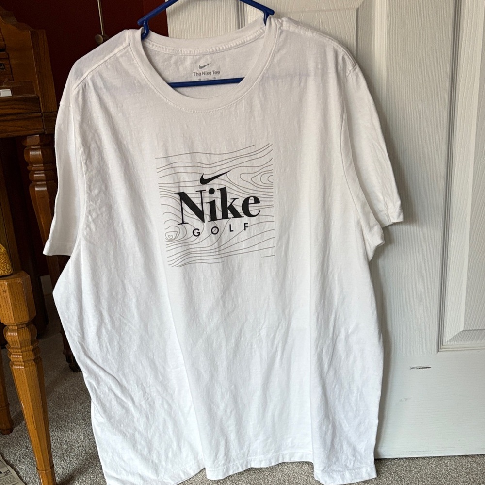 Nike Golf White Short Sleeve Tee